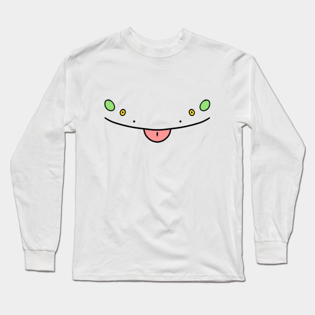 Frog Blep Long Sleeve T-Shirt by hollowedskin